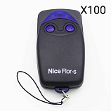 картинка Комплект Nice FLO2R-SKIT100 / 100 пультов магазин Ворота с кнопкой