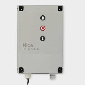 Комплект осевого привода Nice SD14020400KEKIT, для промышленных ворот, в комплекте с блоком управления_s_
