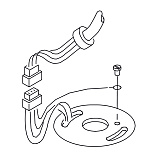 Картинка Кабель электромотора гидростанции FAAC 7514065, с плоским разъемом / Интернет-магазин "Ворота с кнопкой"