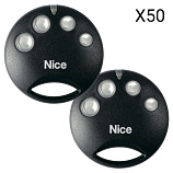 картинка Комплект Nice SM4KIT50 / 10 пультов магазин Ворота с кнопкой