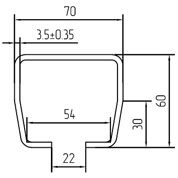 Комплект для откатных ворот Alutech-6, привод Alutech RTO-500, зубчатая рейка (5 шт.)_s_