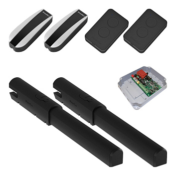 Комплект линейного привода DoorHan SW-5000PRO-B + 2 пульта + фотоэлементы_s_