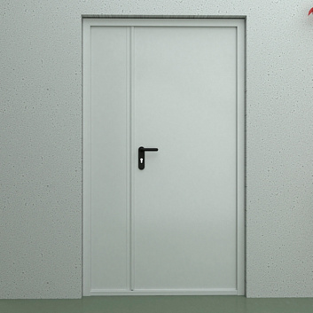 Дверь DoorHan DDG60 EIS60, противопожарная, 2-створчатая, дым/газ_s_