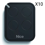 картинка Комплект Nice FLO4REKIT10 / 10 пультов магазин Ворота с кнопкой